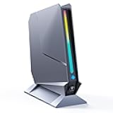 T1-Pro Mini Gaming PC Core i9-13900HK/RTX4060 8G GDDR6, Gaming Computer 32GB RAM DDR5, 1TB PCIe4.0 SSD, Adjustable RGB Light, WiFi6E/BT5.3/2.5G LAN 4K@60Hz Win11 Pro High-Performance Desktop PC