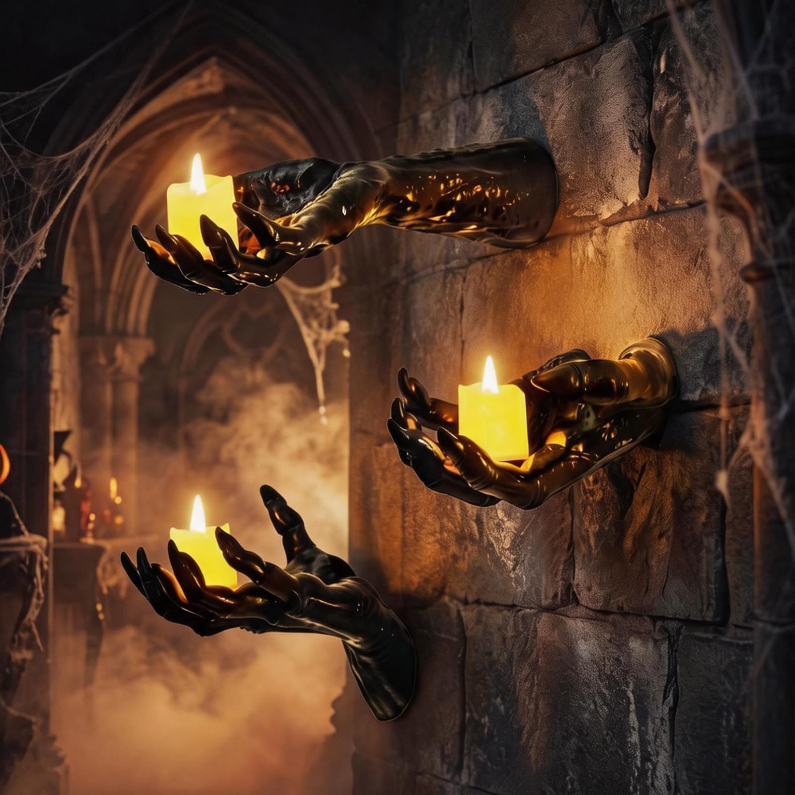 Photo 1 of OFDMNY Creepy Reaching Hands Halloween Wall Decor