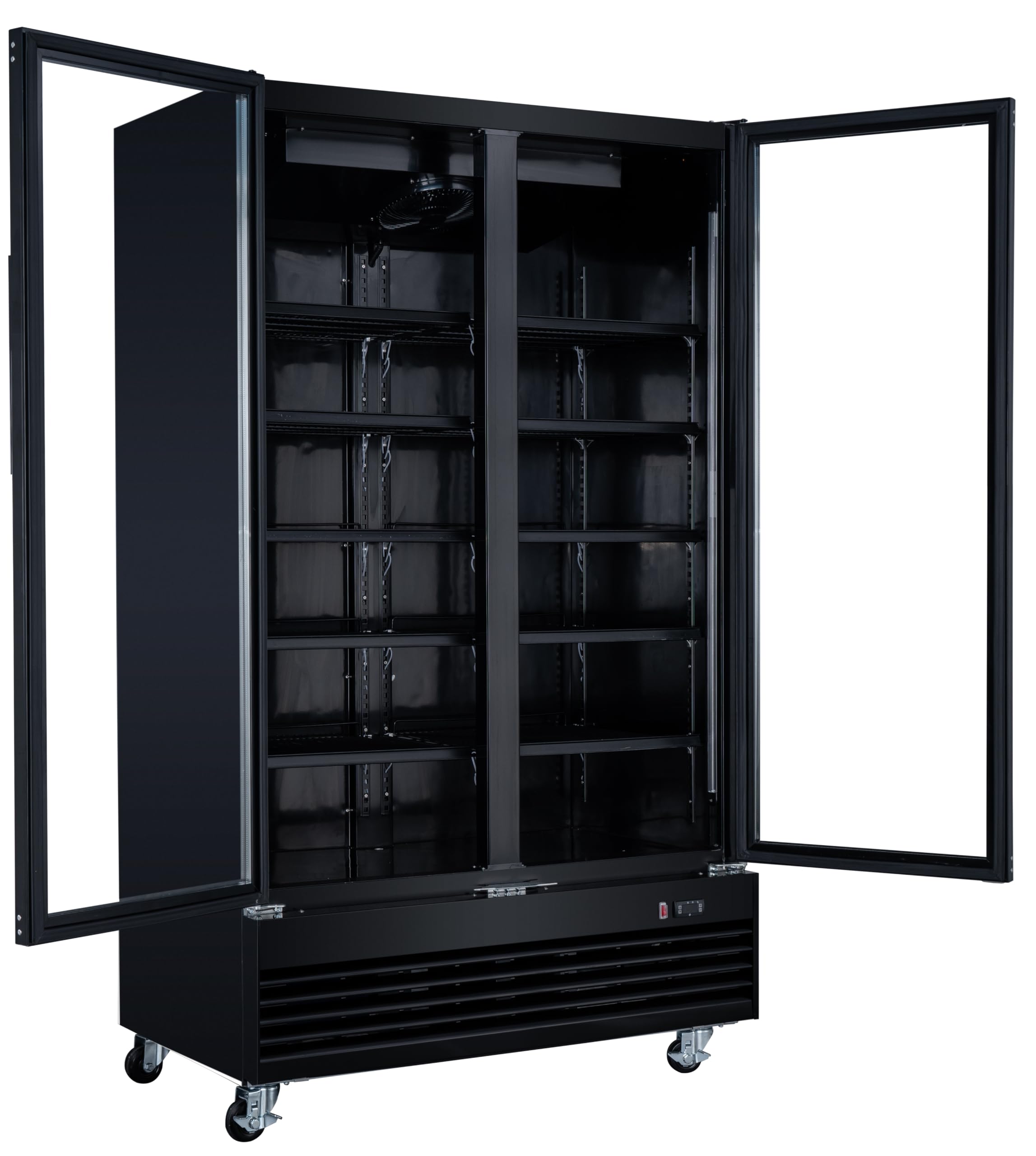 Frigidario Professionale GSC2100BNC 949L Black 2porte LED - Dettaglio