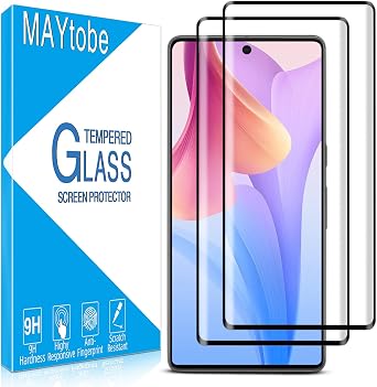 MAYtobe 2-Pack Screen Protector for Google Pixel 7 Pro Tempered Glass