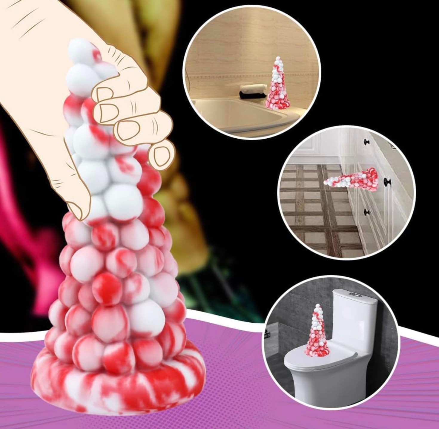 Ergonomic Foam Roller with Textured Surface for Deep Tissue Relief WT98966