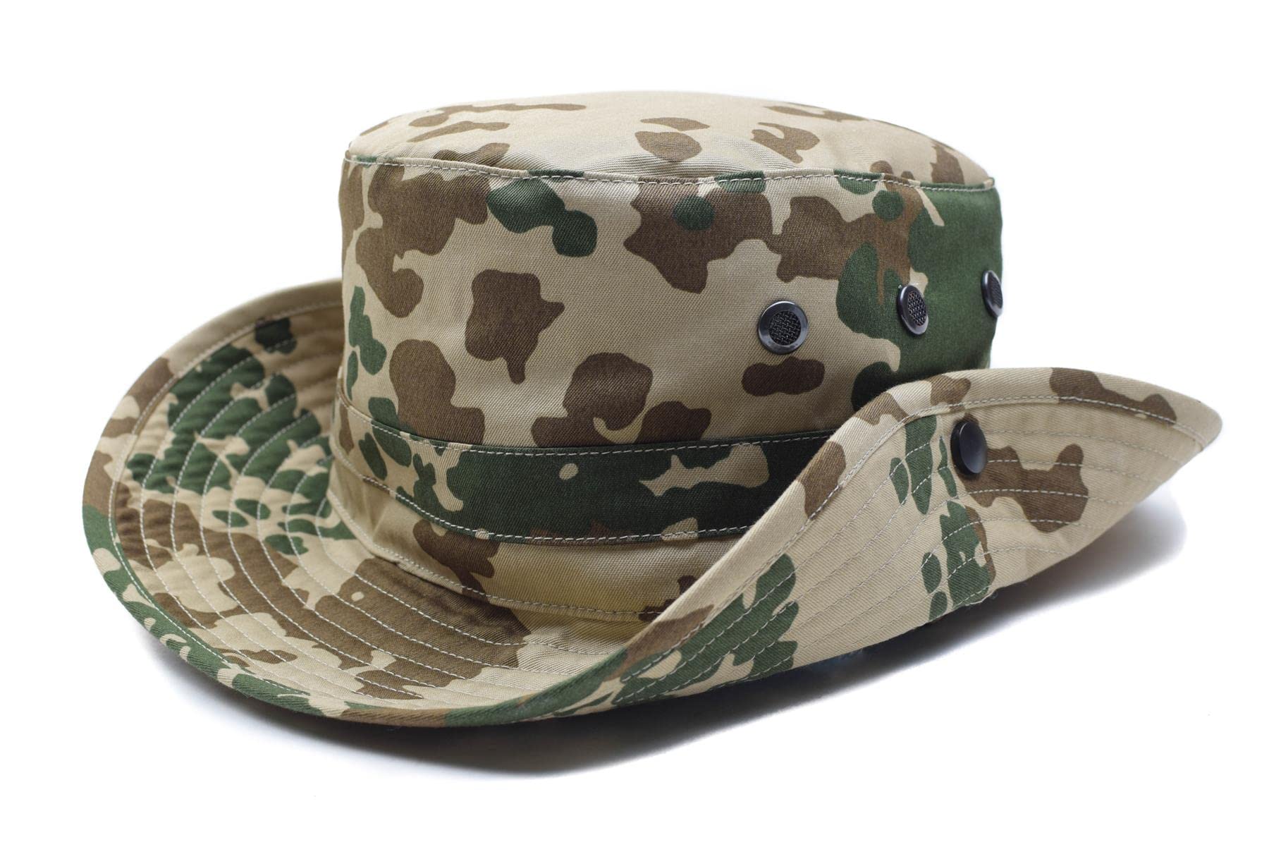 Militar Original Bundeswehr Boonie Hut Flecktarn & Wüste Camouflage Camping Jagd Outdoor Sommer Cap