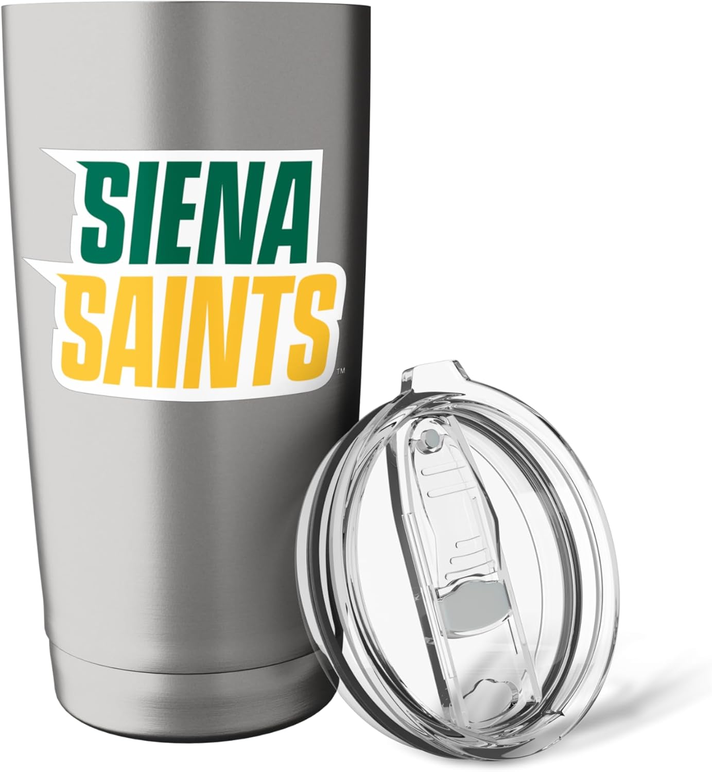 Siena College Saints New Stacked Type Logo Stainless Steel Insulated Tumbler