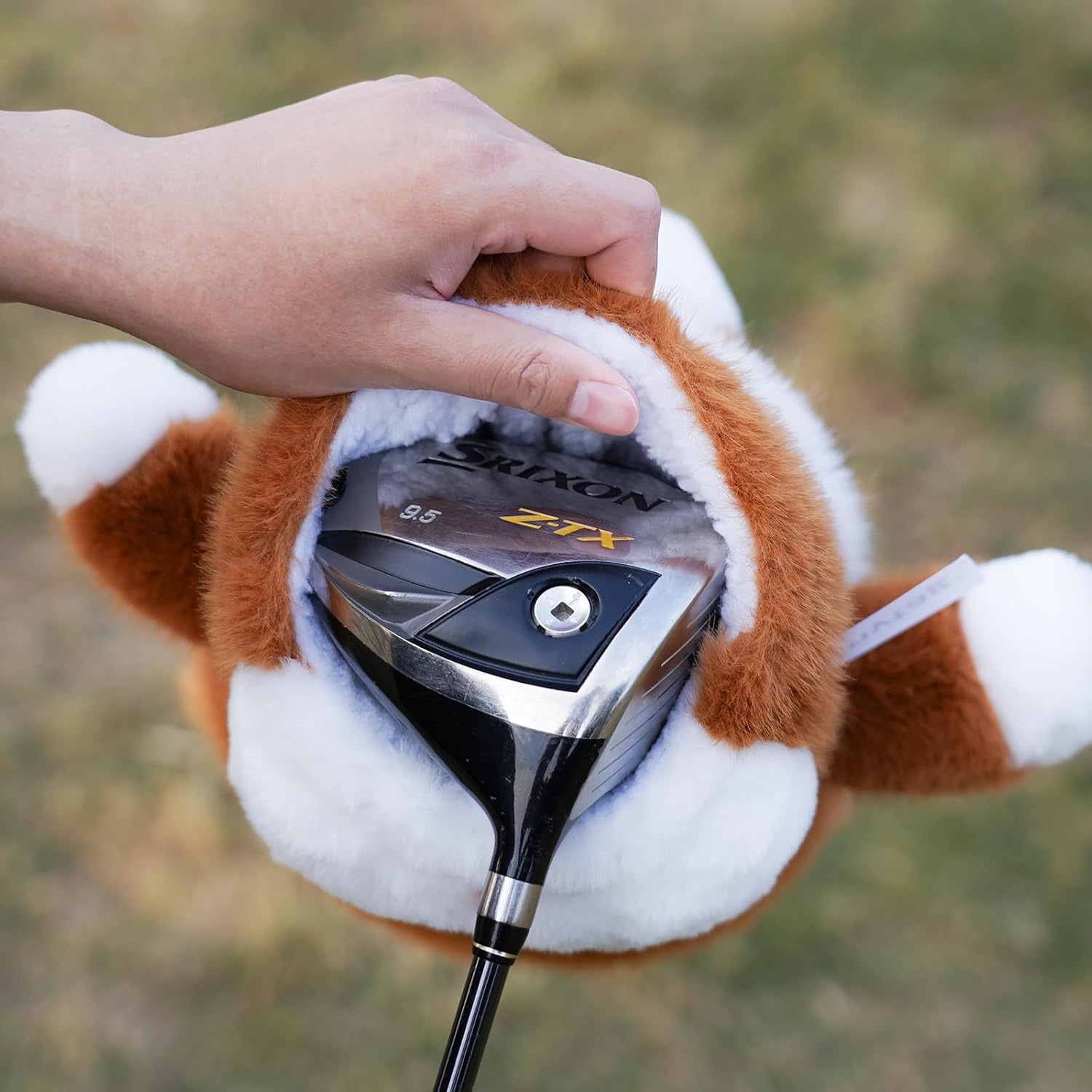 mytag Driver Headcover Dog Collection, Funny Stylish Golf Club Head Covers, Cute Plush Driver Head Cover