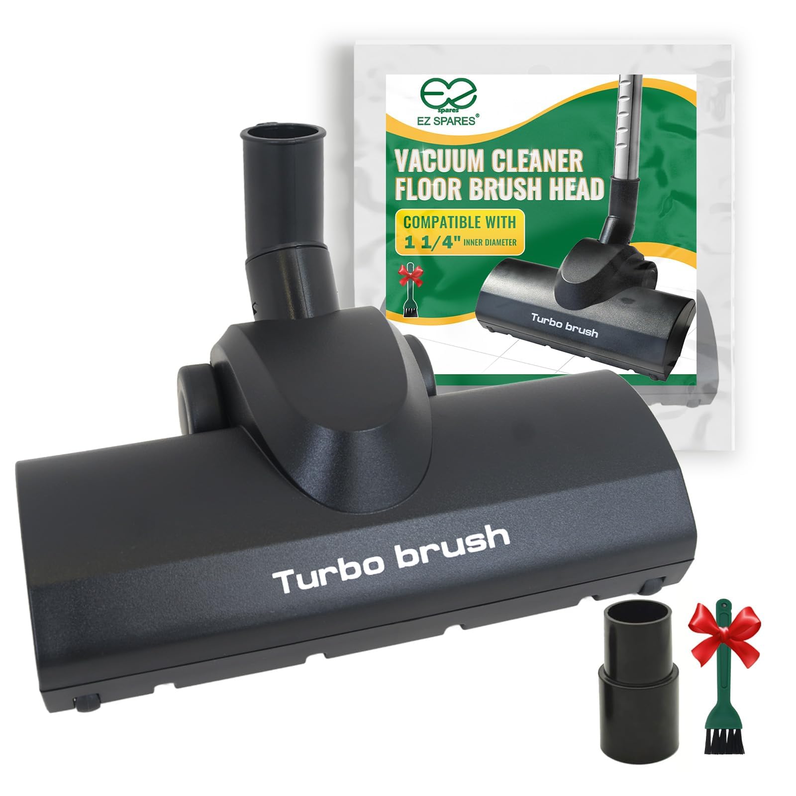Brosse turbo universelle 32mm aspirateur compatible toutes marques avec grande roue