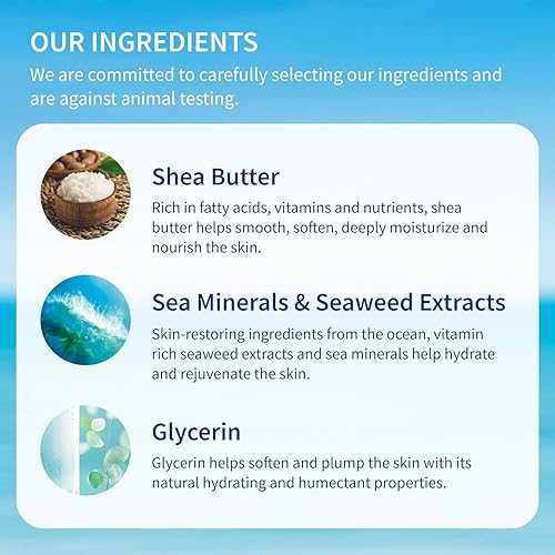 Miniatura 5 de Inis the Energy of the Sea Jabón mineral marino grande  Barra de jabón de triple molida  Con minerales marinos, manteca de karité y extractos de