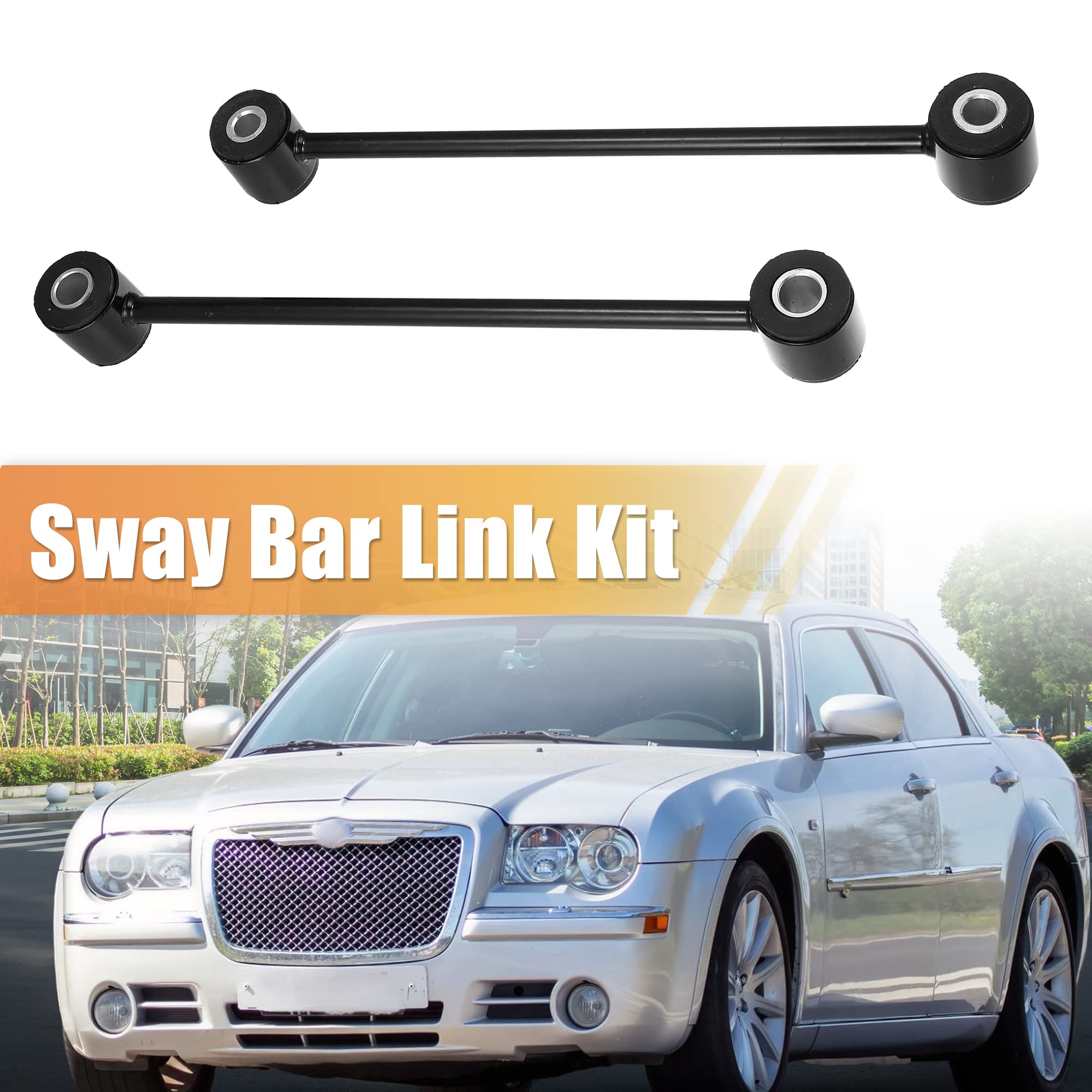 X AUTOHAUX 2pcs Rear Sway Bar Links K7470 4766866AA Stabilizer End
