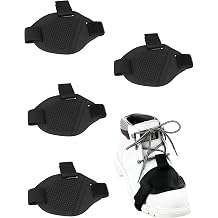 luvilly4 Pcs Durable Black Accesorios para Motos, Motorcycle Shoe Protector, Useful Gear Accessories for Men/Women