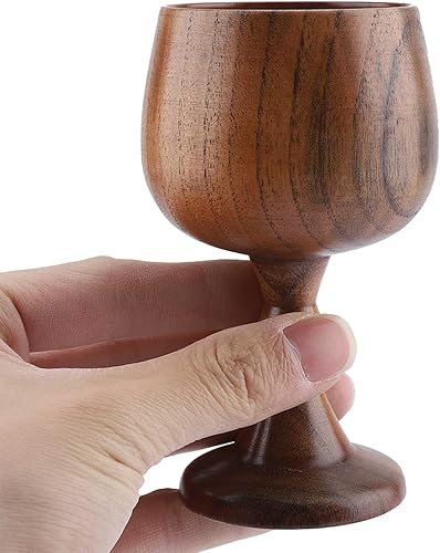 Miniatura 8 de Copa de vino tinto de madera, copa de vino de madera, copa de santo grial, copa de cáliz, copa de cáliz de madera maciza, copa de comunión para el