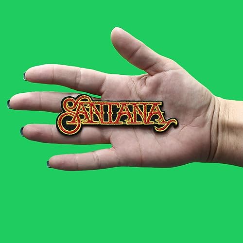 Miniatura 2 de Parche con logotipo de banda de Santana Carlos Latin Rock bordado para planchar