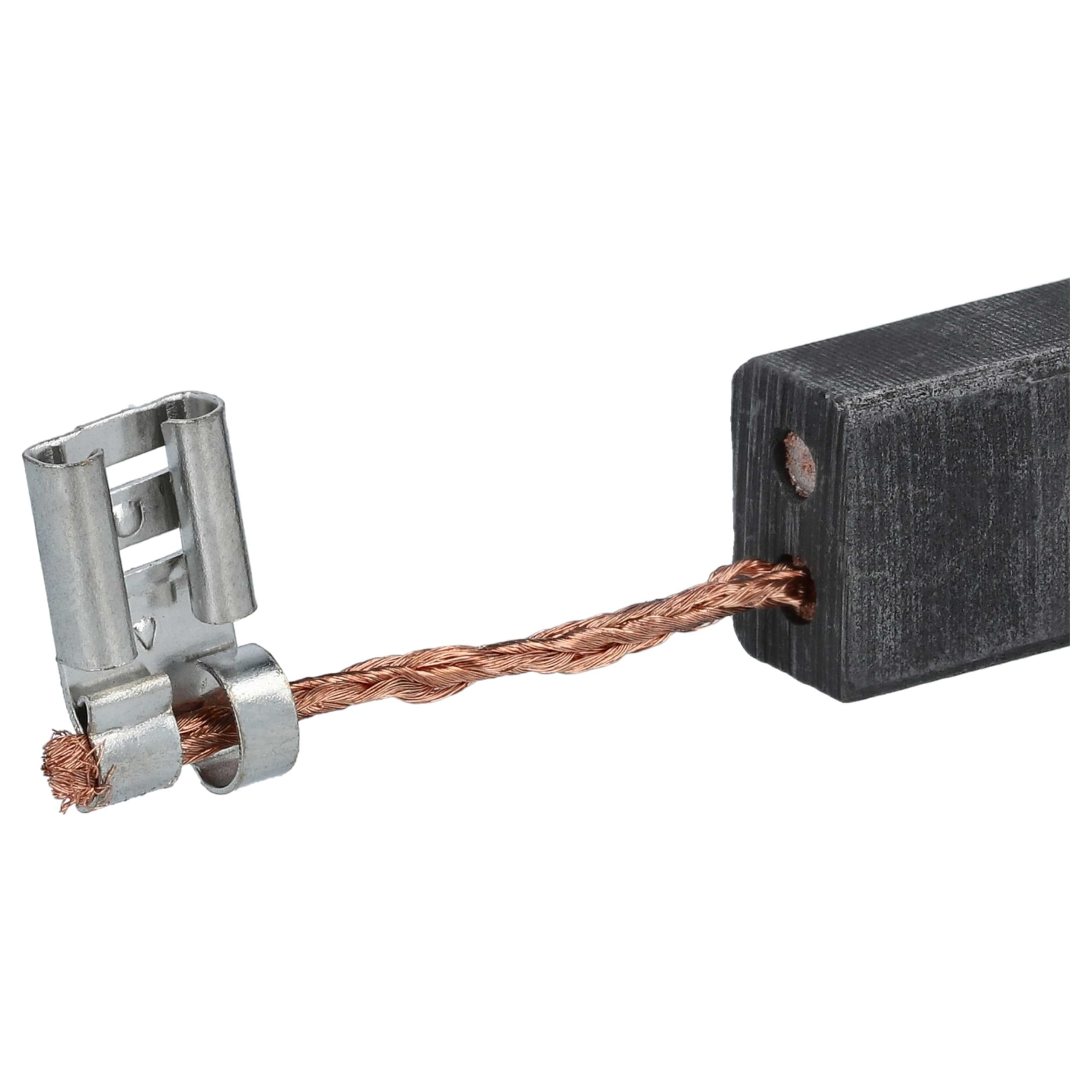 vhbw 2x spazzola carbone 8 x 12,5 x 23mm sostituisce Fein 8 x 12,5 x 23 per utensile elettrico