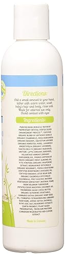 Miniatura 2 de Hansen Kids Andy Pandy Organics 100% natural y orgánico gel de baño y champú para bebés (8 onzas líquidas, sin perfume)