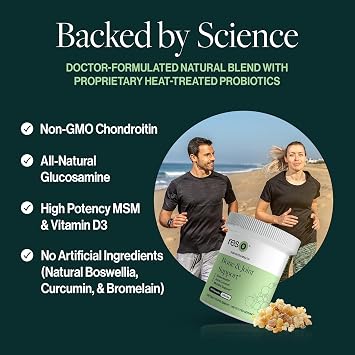 resO Bone & Joint Postbiotic for Women & Men - 60 Capsules