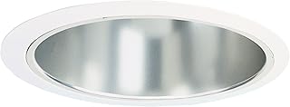 Juno Lighting Group 247B-WH Shallow Alzak Cone, 6-Inch, Black/White