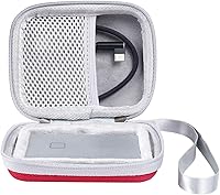 Vista 6 de Traveling Hard Box Protective Bags for T7/T7 Touch SSD Zipper Enclosure Shockproof Storage EVA Bags Pouch Carrying Bag