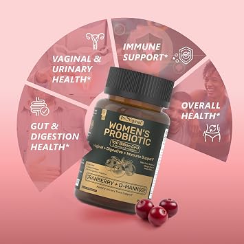 Probiotics for Women - 100 Billion CFU, 11 Strains - 60 Caps