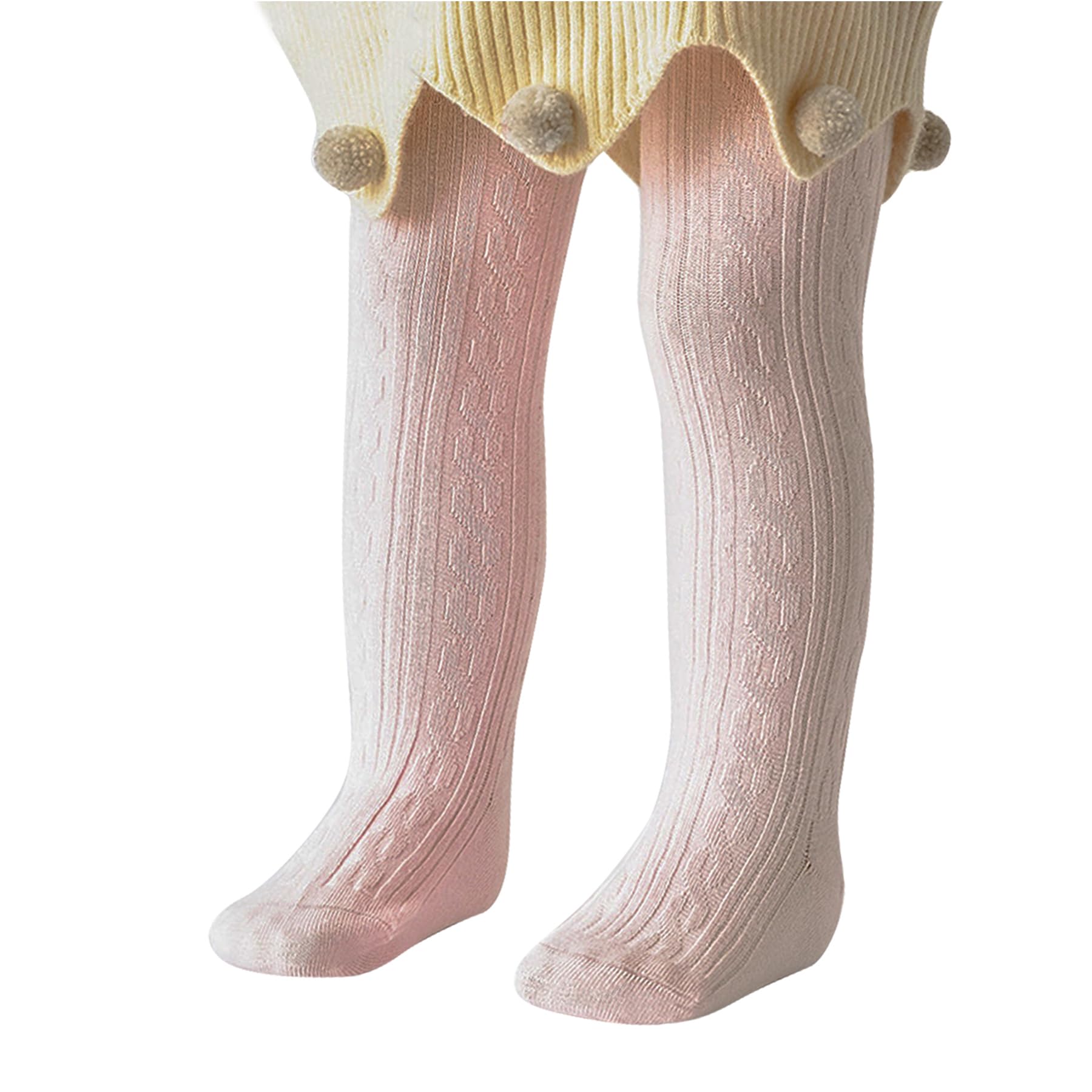 Zando Cable Knit Toddler Tights Baby Seamless Leggings Girls Stockings