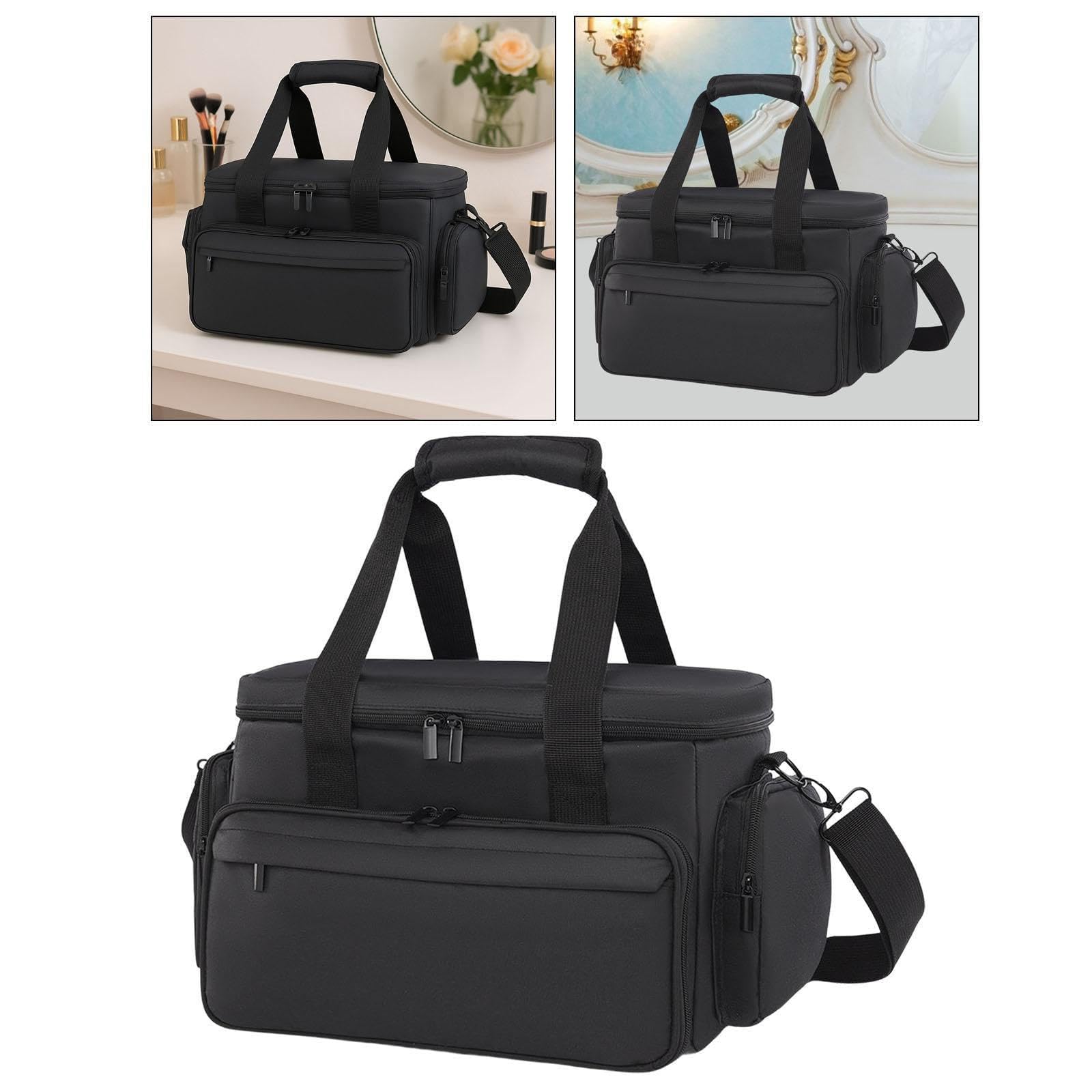 Abnehmbarer Make up Koffer, reisefreundlich, wasserdicht, Kosmetiktasche, Oxford Stoff für Beauty Zubehör, abnehmbare Kosmetik Organizer