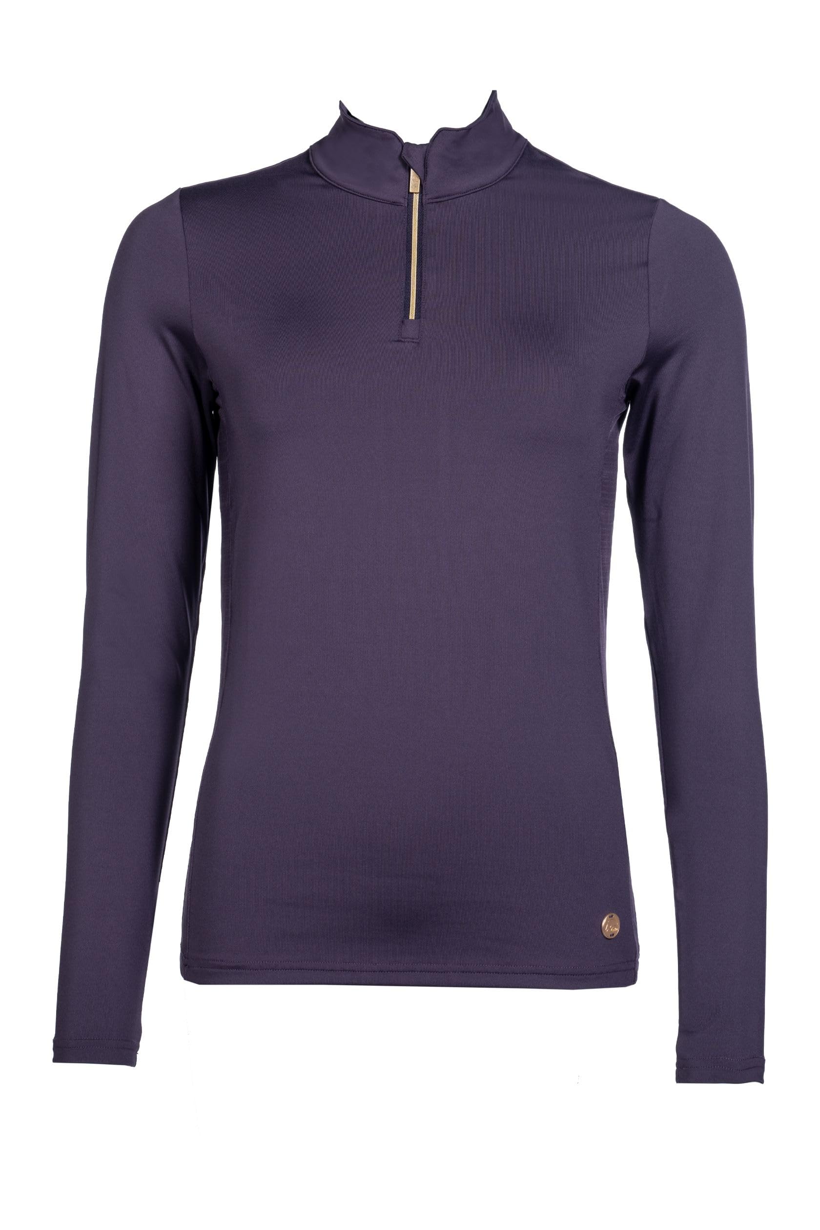 Hkm Lavender Bay Plain Sweater, Dark Violet, L