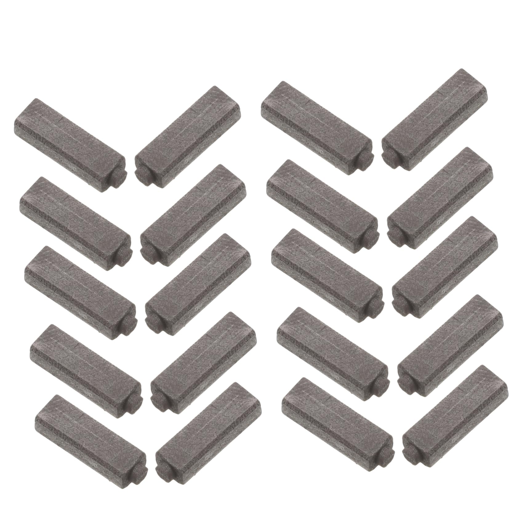 OSALADI 4sets Blower Carbon Electric Motor Replacement Motor Carbon for Hair Dryer Carbon Material 20pcs*4