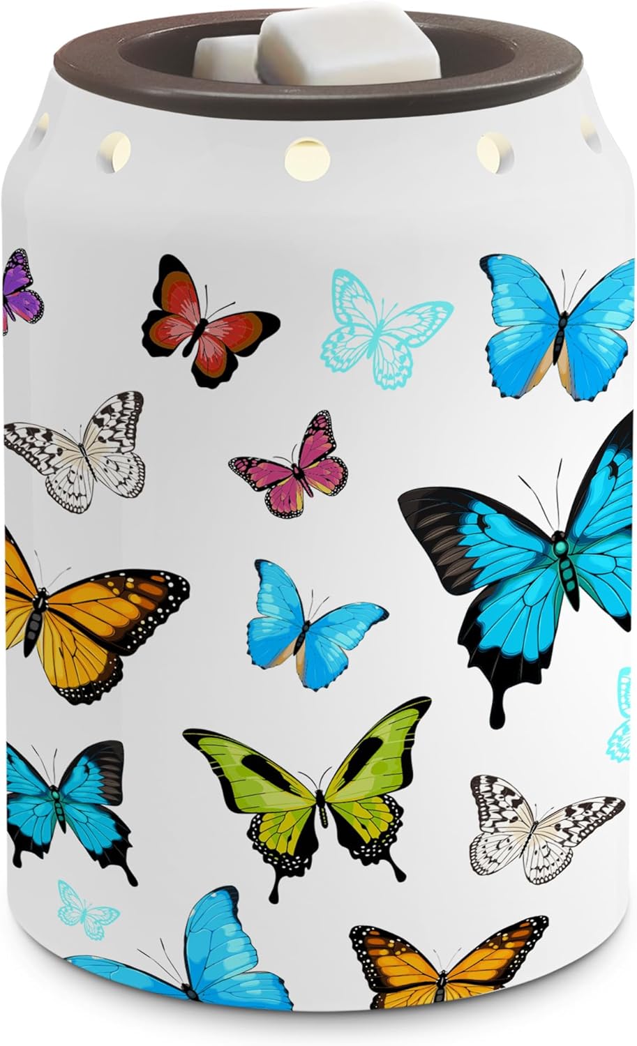 Sunflower Spring Wax Melt Warmer, Farmhouse Sunflower Spring Decor, Housewarming Gifts for Women, Electric Ceramic Wax Warmer for Bathroom Kitchen Home