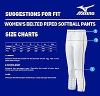 Vista 6 de Mizuno Pantalón bombilla, con presillas para cinturón, para mujer.