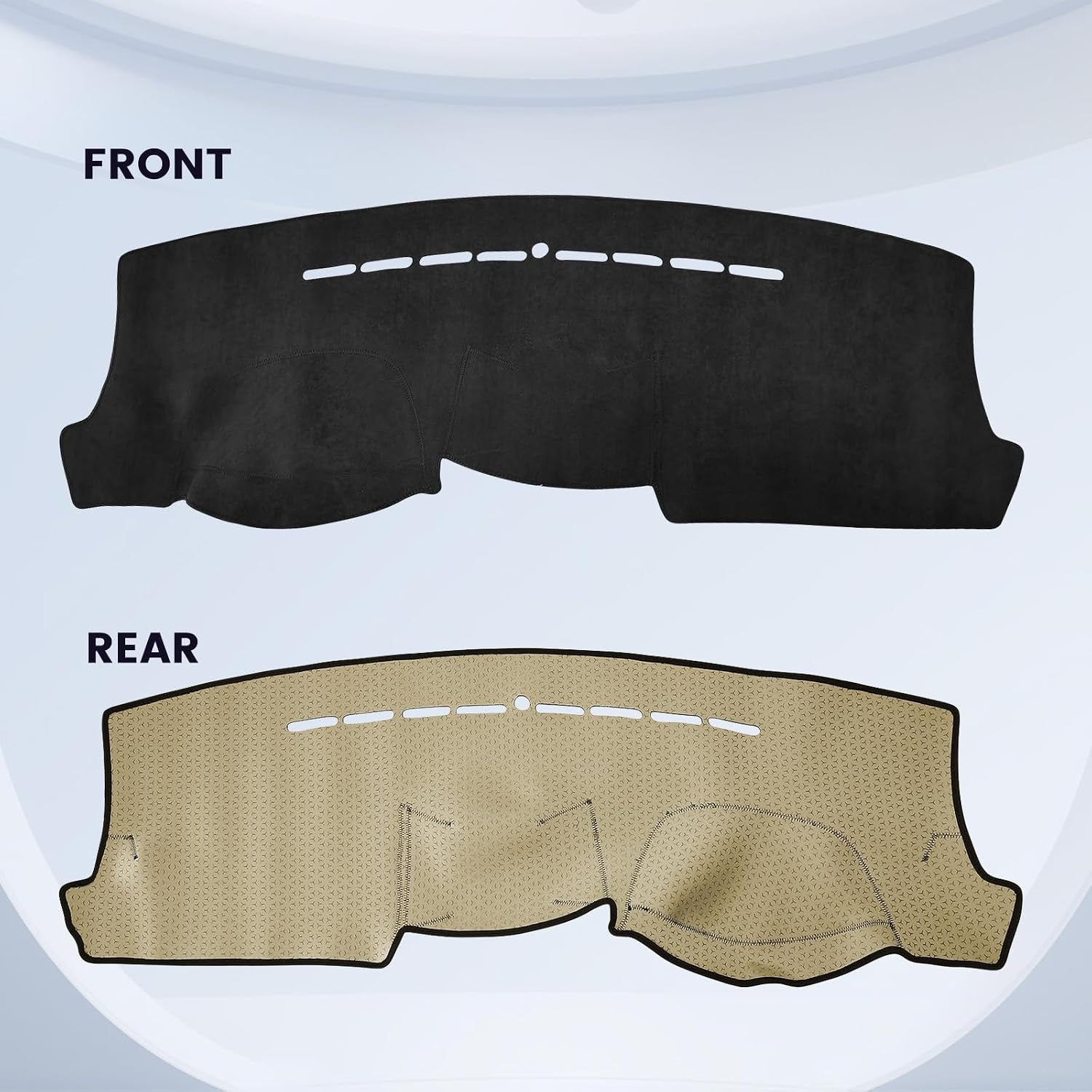 Dash Cover for Hyundai Tucson 2005-2009, Non-Slip Car Dashboard Cover Carpet Blocks UV Rays Protector Internal Accessories