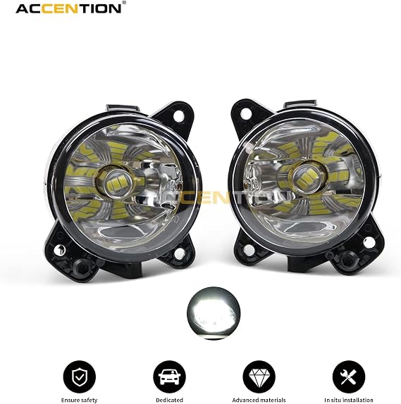 carvel LED Light For VW Transporter T5 2003-2010 LED Fog Light Fog Lamp Car Styling