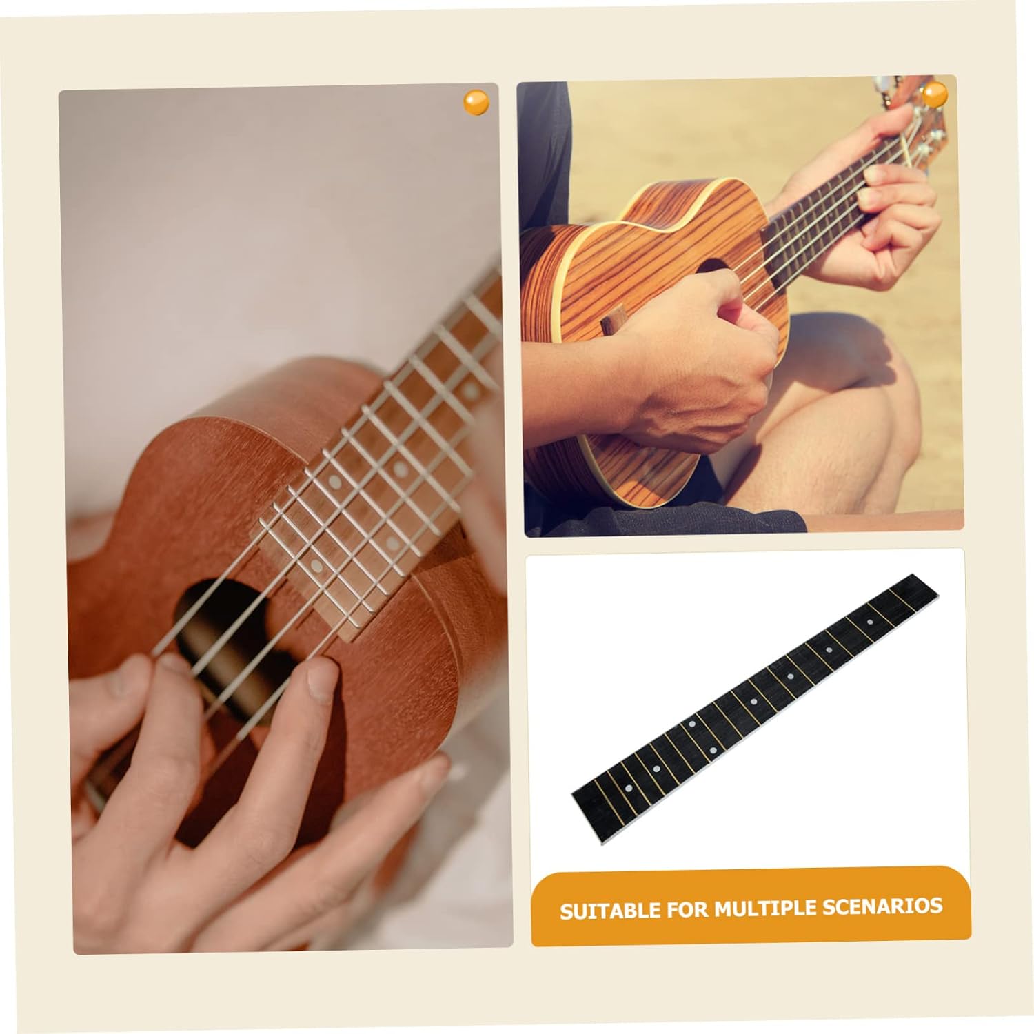 Guitar Wood Fingerboard Guitar Parts Finger Board Supply Fret Board Technical Wood Fingerboard Fretboard Replacement Folk Fretboard