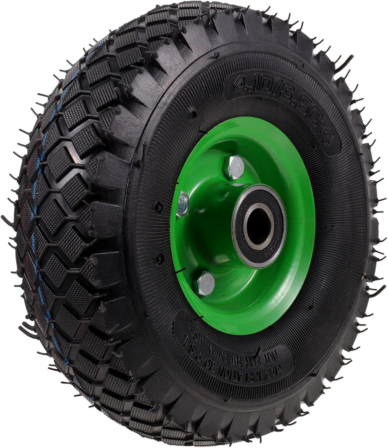 balacoo Rubber Tyre for Boys and Girls Wheelbarrows Mute Tyre for Garden Cart for Hand Cart Suitable for Gravel Roads