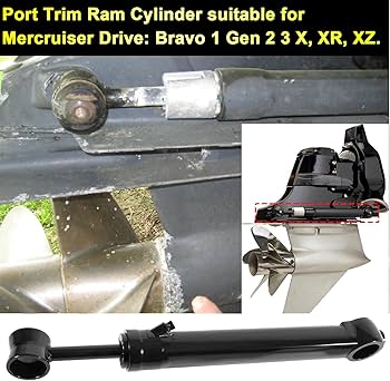 Amazon.com: Port Trim Ram Cylinder-Power Trim Fits for all