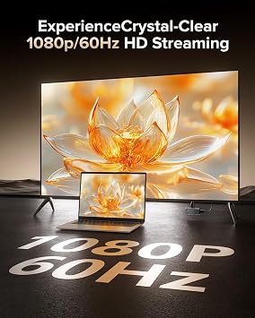 Llano S850 Upgraded Type-C Wireless HDMI Transmitter and Receiver, 50M | Ultra 4K Decode Input 1080P@60Hz Output, Plug&Play 5G+2.4G and Audio for Phone/Tablet/Laptop/PC to Monitor