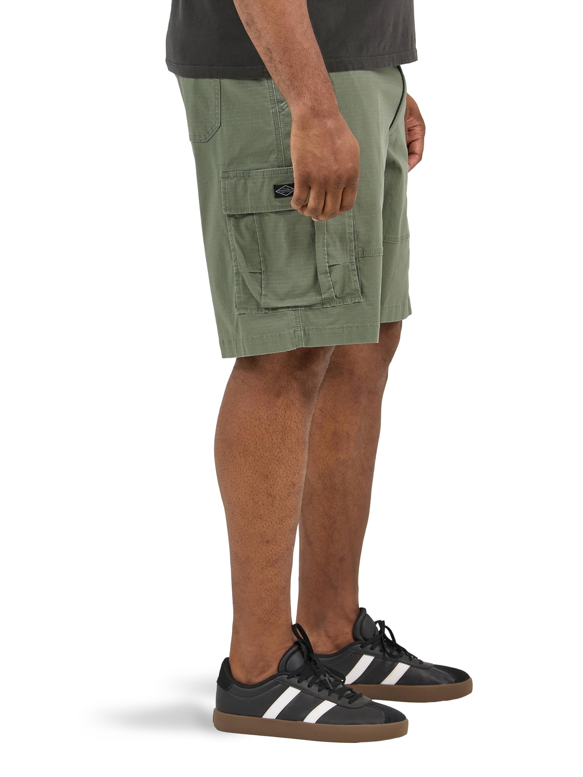Lee Herren Big & Tall Extreme Motion Carolina Cargo Short Cargos, Olive Grove Ripstop, 44 – Ansicht 2