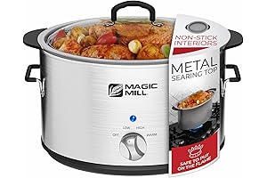 10 Quart Crock Pot: Perfect for Large Family Meals and More!