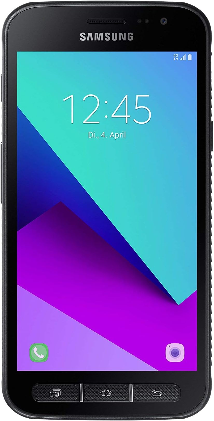 Samsung Xcover 4 5" 16GB LTE Android 7.0 Smartphone Unlocked & SIM Free - Black (Renewed)