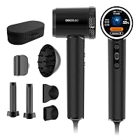 Cecotec Asciugacapelli DryGlam Waves i-Sensor Pro. 1600W, Brushless