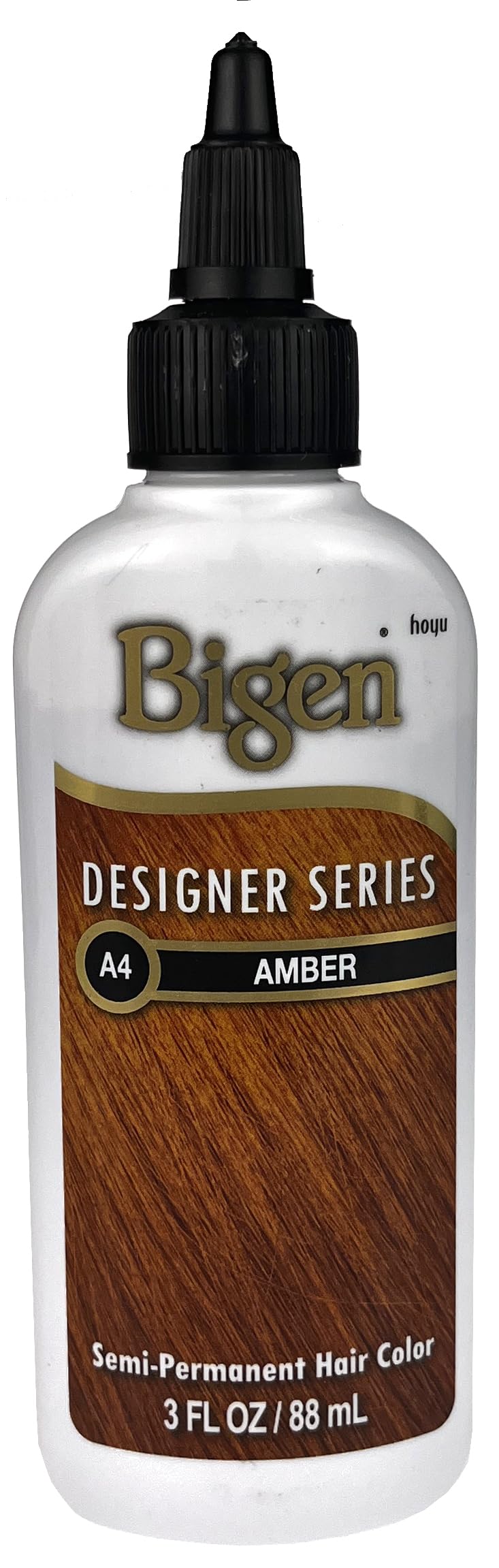Amazon.com : Bigen Semi Permanent Hair Color #A4 Amber, 3 oz