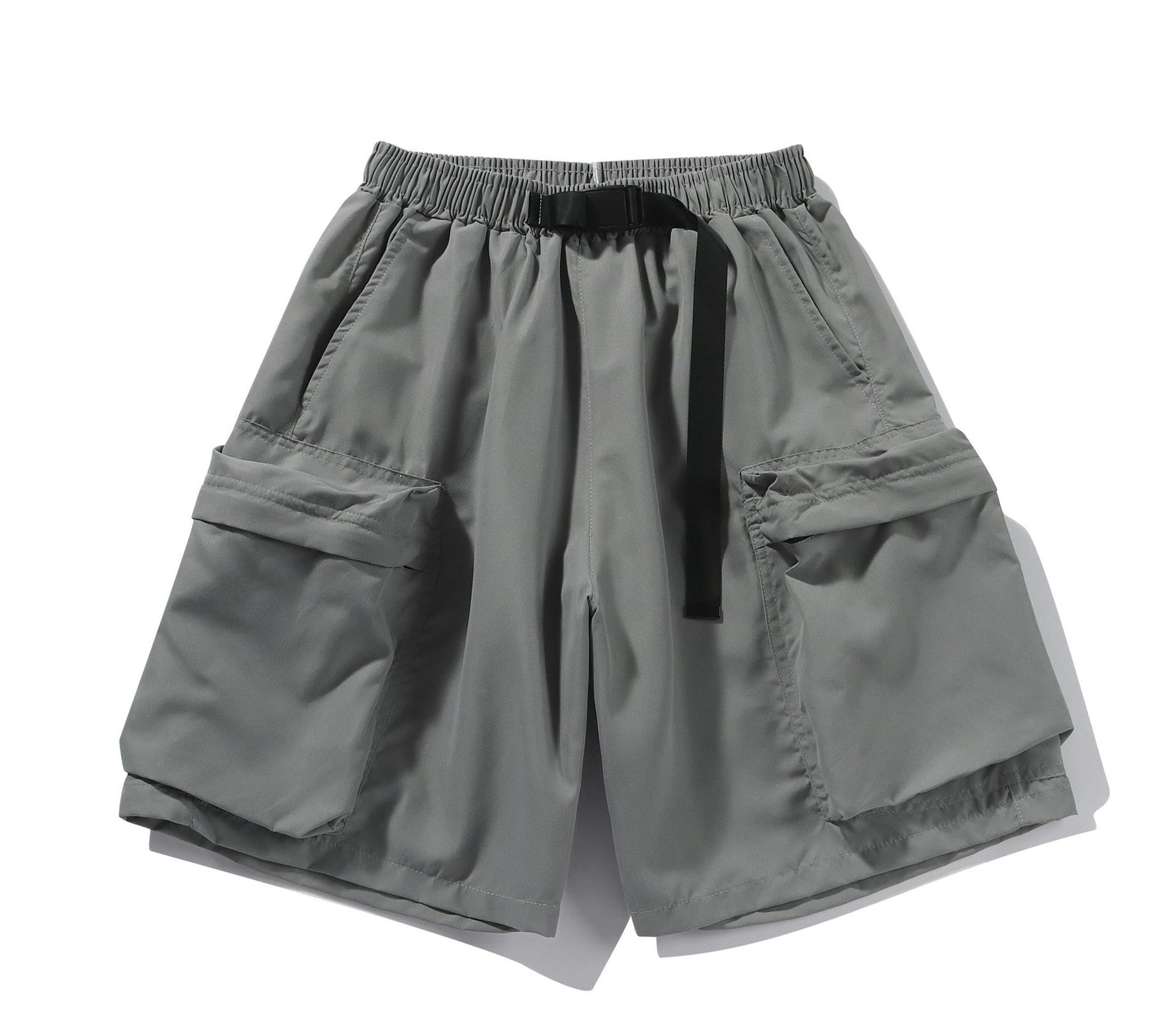 Shorts Herren Sommer Herren Retro -Pocket -Cargo -Shorts Herren Dünne Lockere Gerade Lässige Freizeithosen