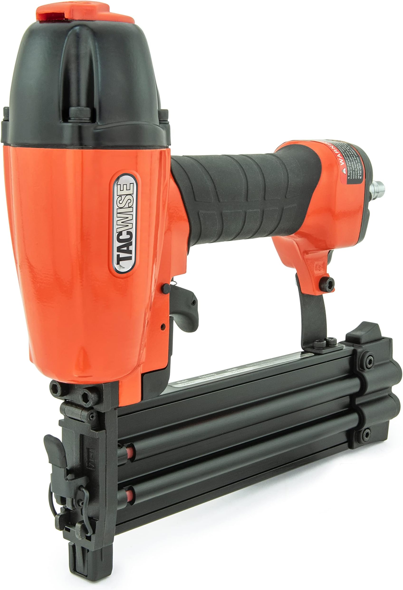 Tacwise DGN50V Air Brad Nail Gun, Uses Type 180 (18G) / 20 - 50 mm Nails, Orange / Black