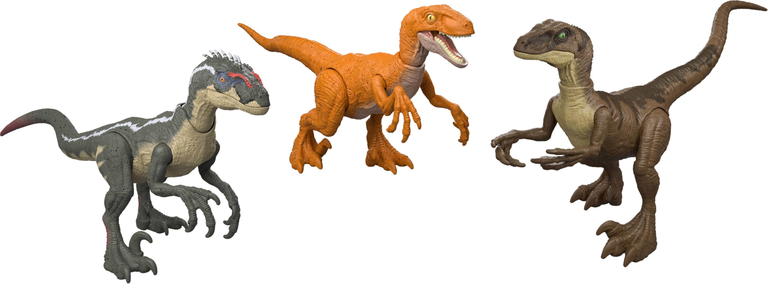Jurassic World Raptors 4+ Pack Dinosaur Toy