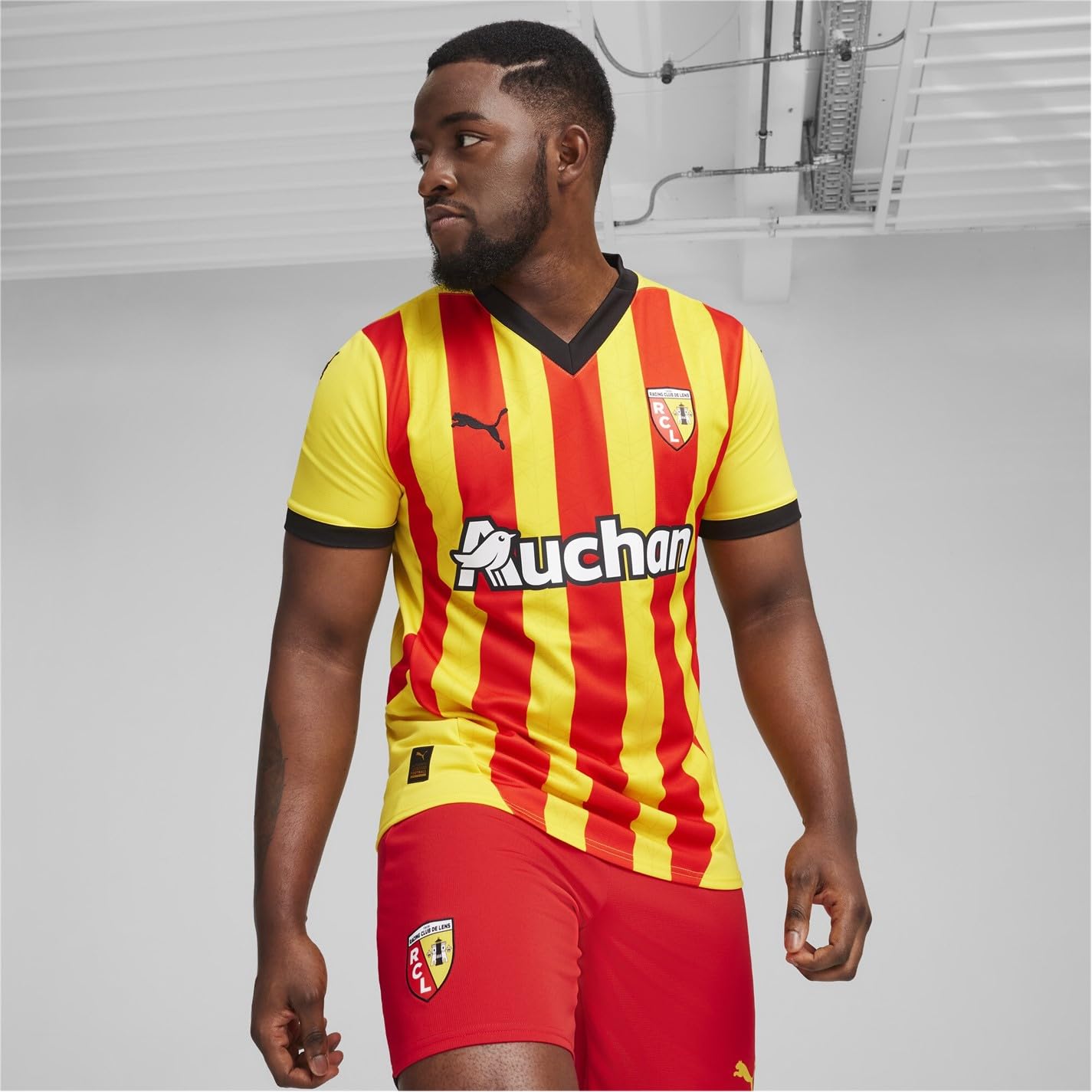 Puma Męska koszulka domowa RC Lens 2024 2025 dla dorosłych