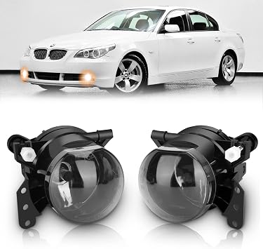 Fog Lights for BMW E60 E61 525i 525xi 530i 530xi 545i 550i / E46 325Ci 330Ci / E90 E91 325i 325xi 328i 328xi 330i 330xi 335d 335i 335xi / E63 E64 645Ci 650i E83 X3 M3, 3 5 6 Serie