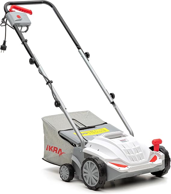 IKRA Electric lawn ventilation IEVL 1532, collection basket 30 l, working width 32 cm, including weed cutter