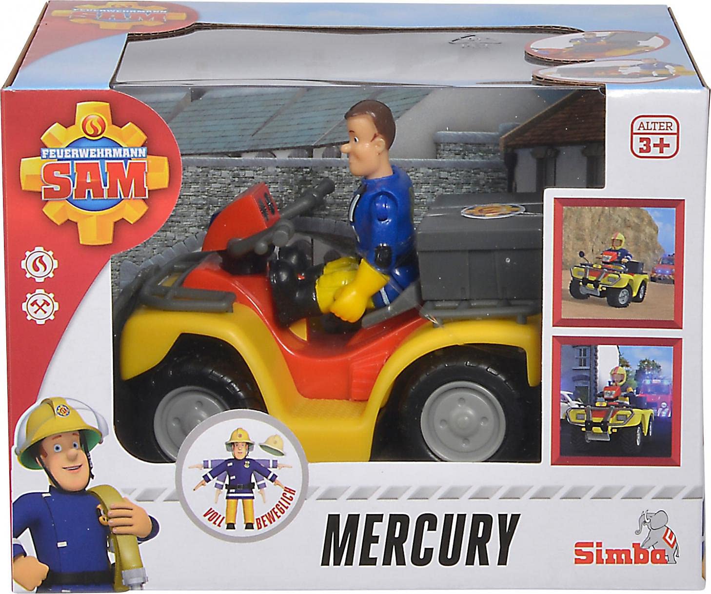 Sam Mercury-Quad mit Figur