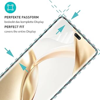 smartect TPU Screen Protector 2 + 2 Pieces for Honor 200 Pro | HD Protective Screen + Camera, Anti Scratch, Ultra Clear, Bubble Free, Anti-Fingerprint, Case Friendly