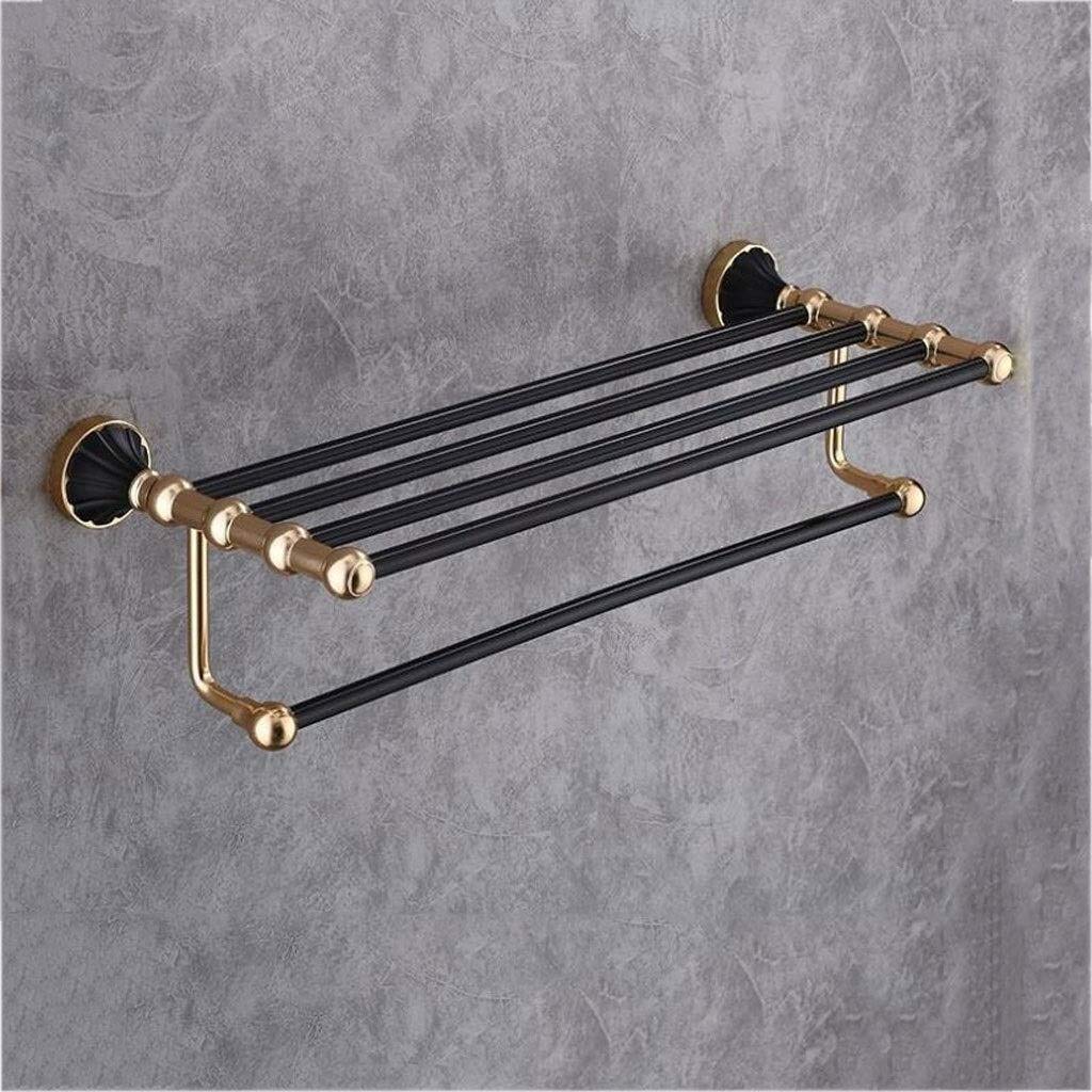 Porte-serviette double mural pour optimiser les petits espaces et toilettes - 7