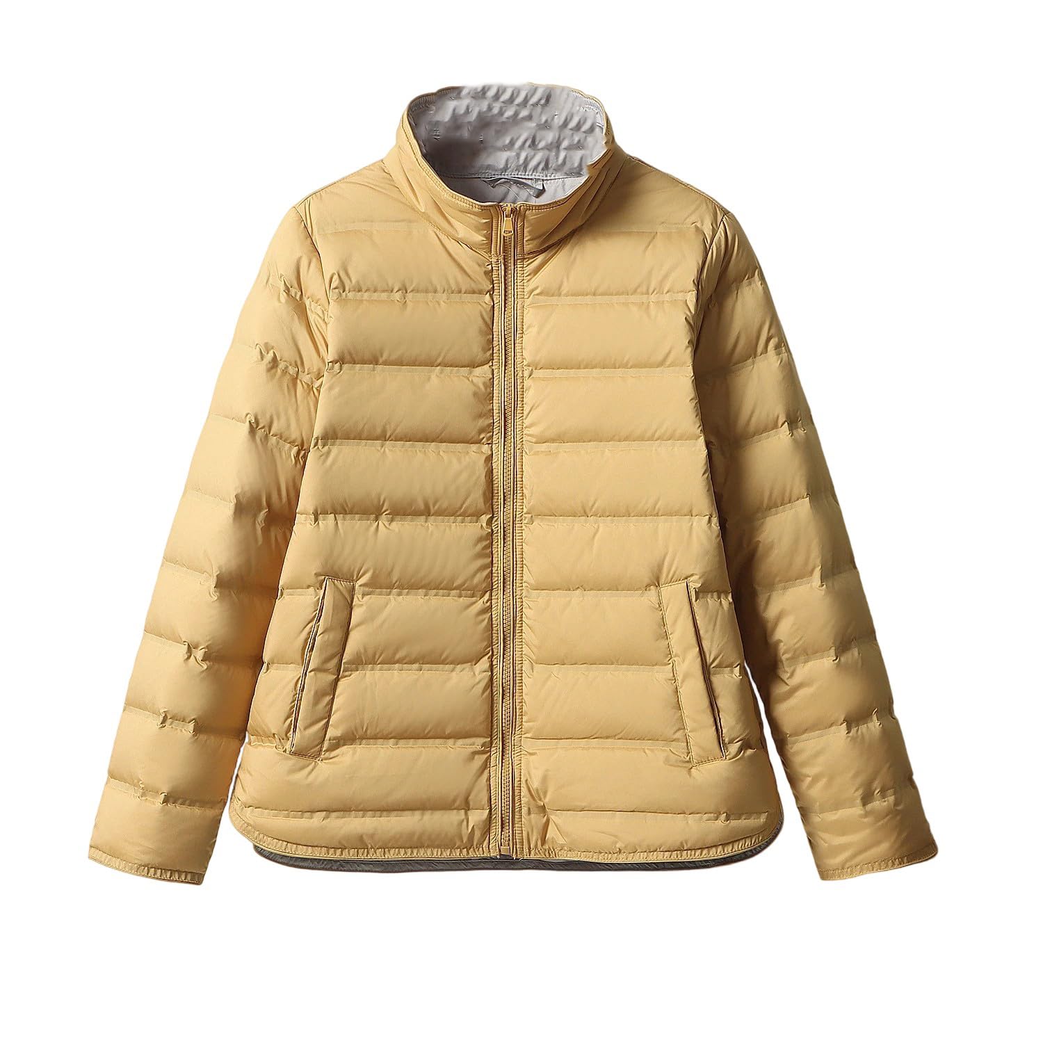 Manteau trench-coat ultra léger sans coutures à col montant chic pour femme