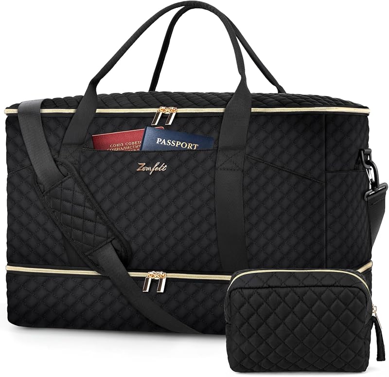 Carry on Luggage 22x14x9 Airline Approved, 45L Travel Bag for Women
