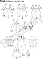 Vista 8 de Simplicity Patrones creativos Vestidos y monederos, A (3-4-5-6-7-8)