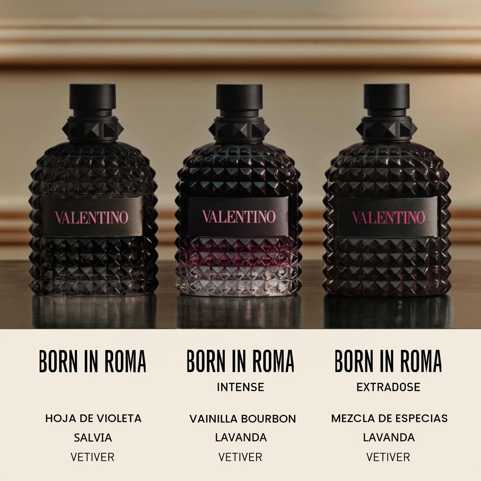 Eau de parfum uomo Valentino Valentino born in roma uomo extradose 10